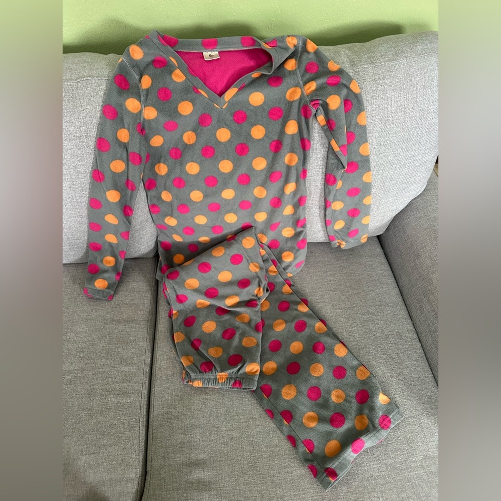Colorful Polka Dot Pajamas